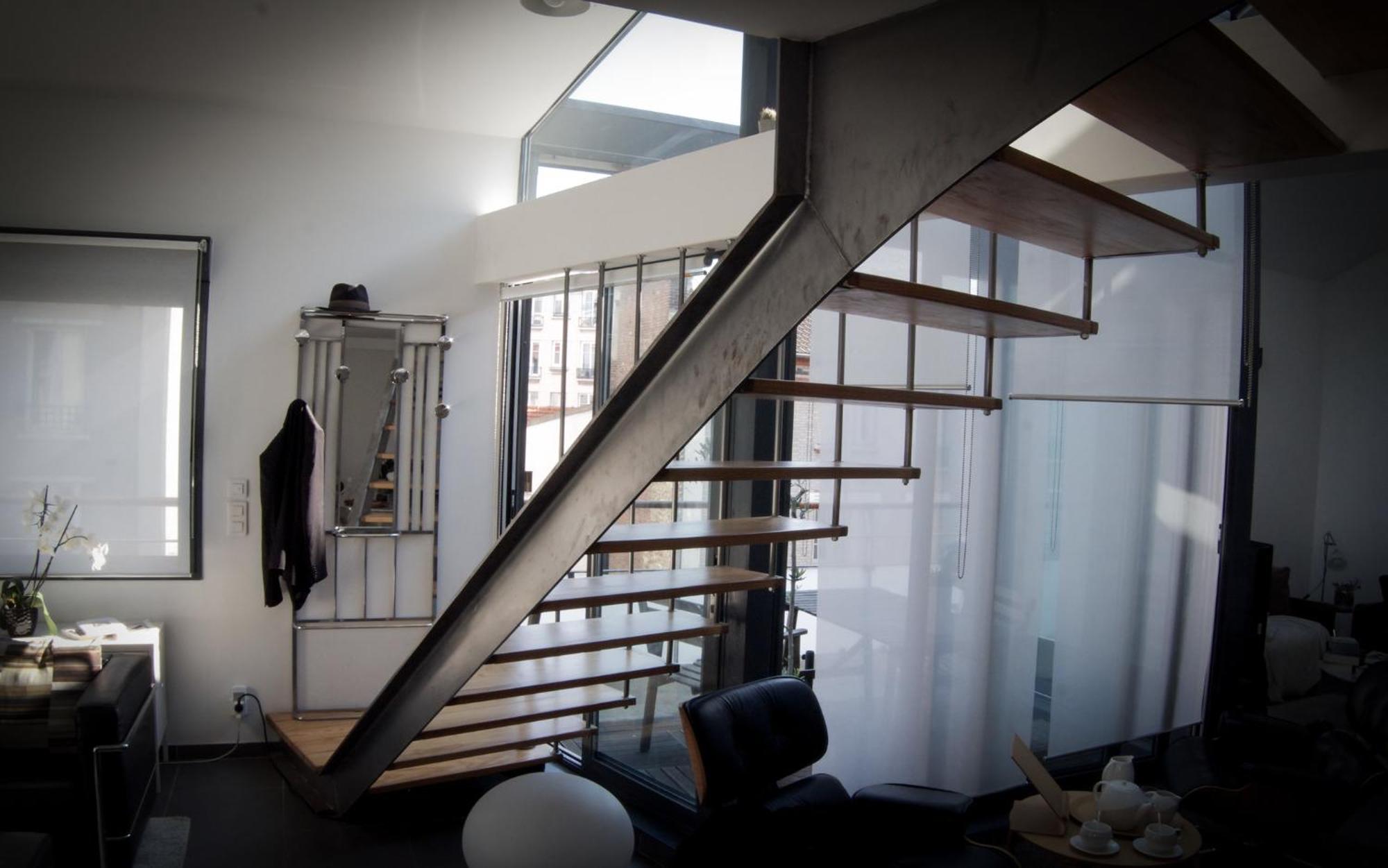 Appartement Beautiful Loft 130M2 Sun And Free Parking Ok 1M95 à La Garenne-Colombes Extérieur photo